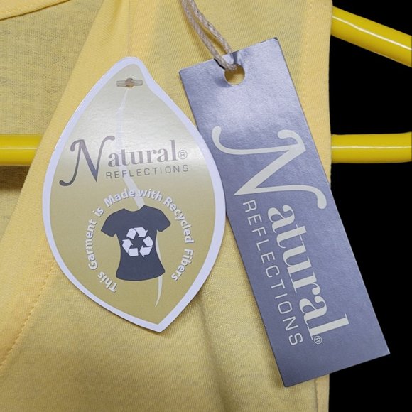 Yellow Tank Top Natural Reflections (Bass Pro) NWT - Picture 12 of 12